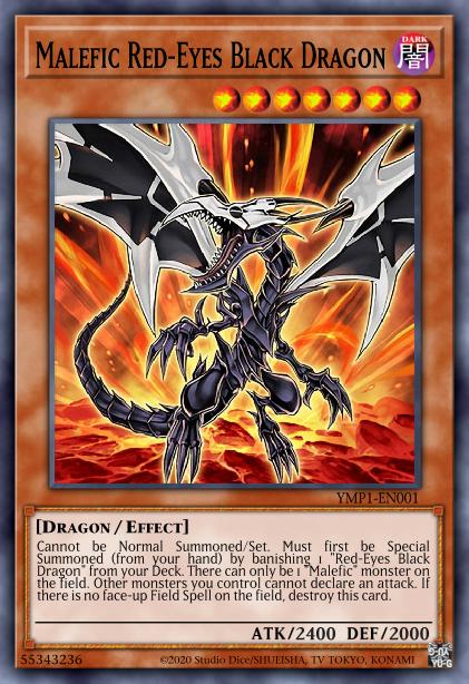 Malefic Red-Eyes Black Dragon Card Image