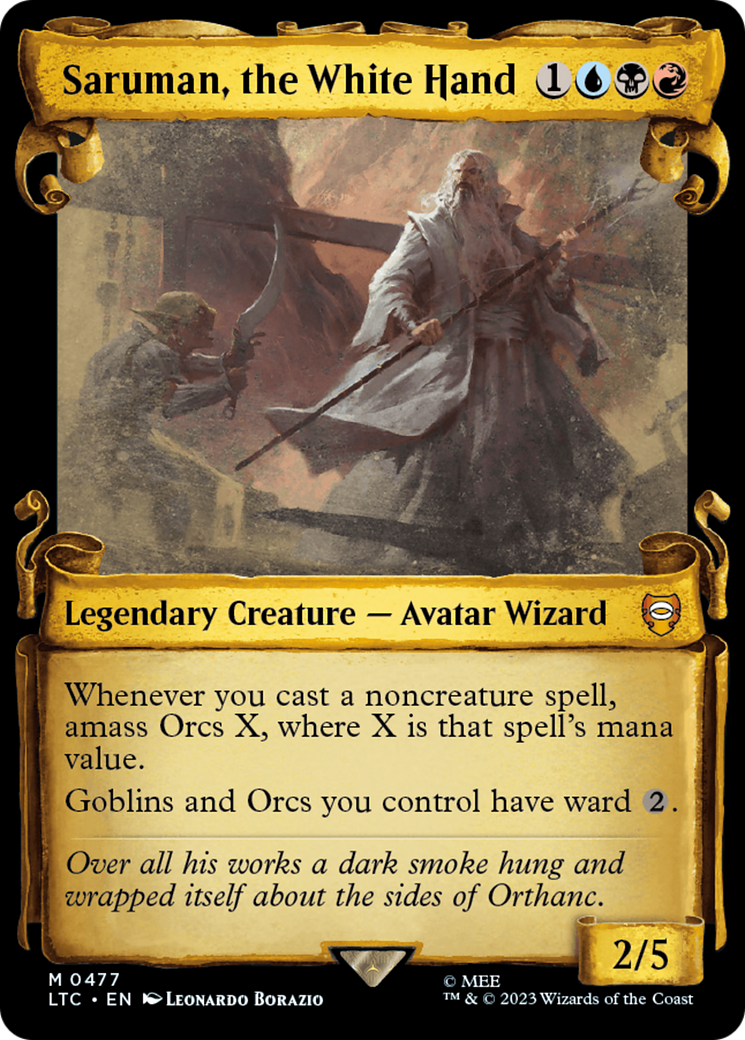Saruman, the White Hand Card Image