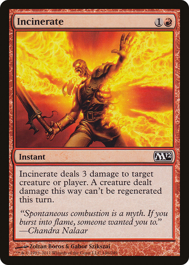 Incinerate Card Image