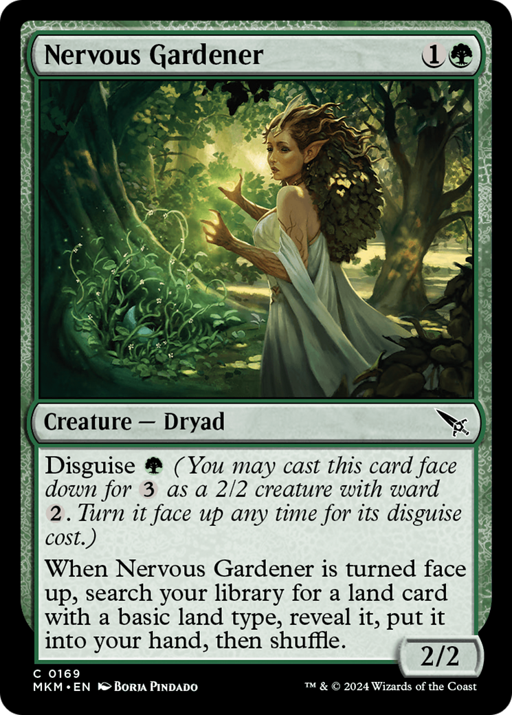 Nervous Gardener Card Image