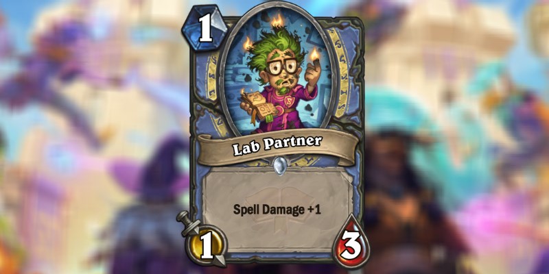 Lab Partner is a New Mage Card Revealed for Hearthstone's Scholomance Academy Expansion