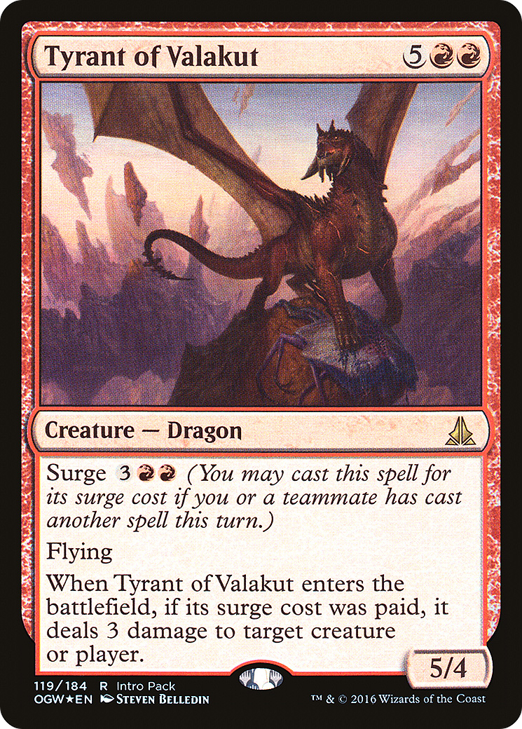 Tyrant of Valakut Card Image