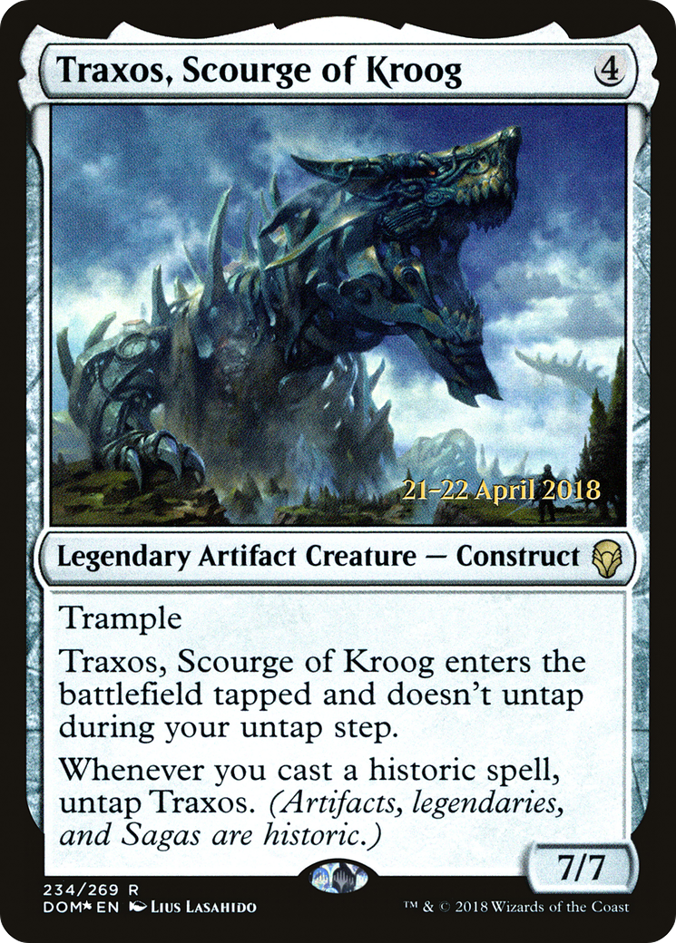 Traxos, Scourge of Kroog Card Image