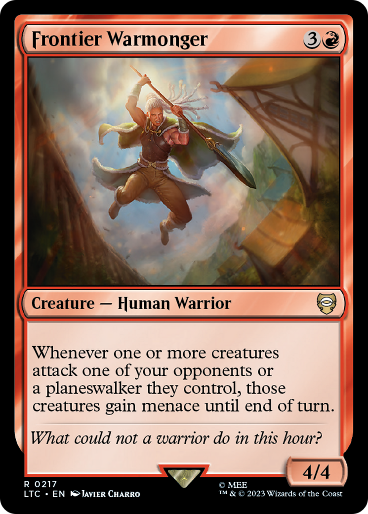 Frontier Warmonger Card Image