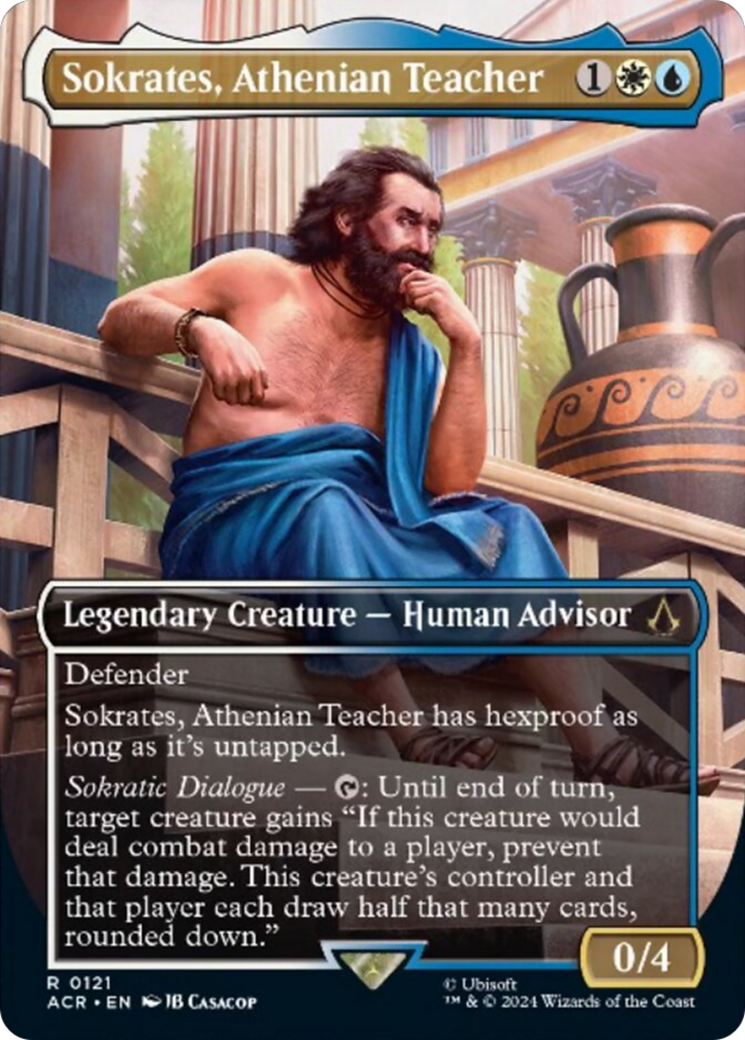 Sokrates, Athenian Teacher Card Image