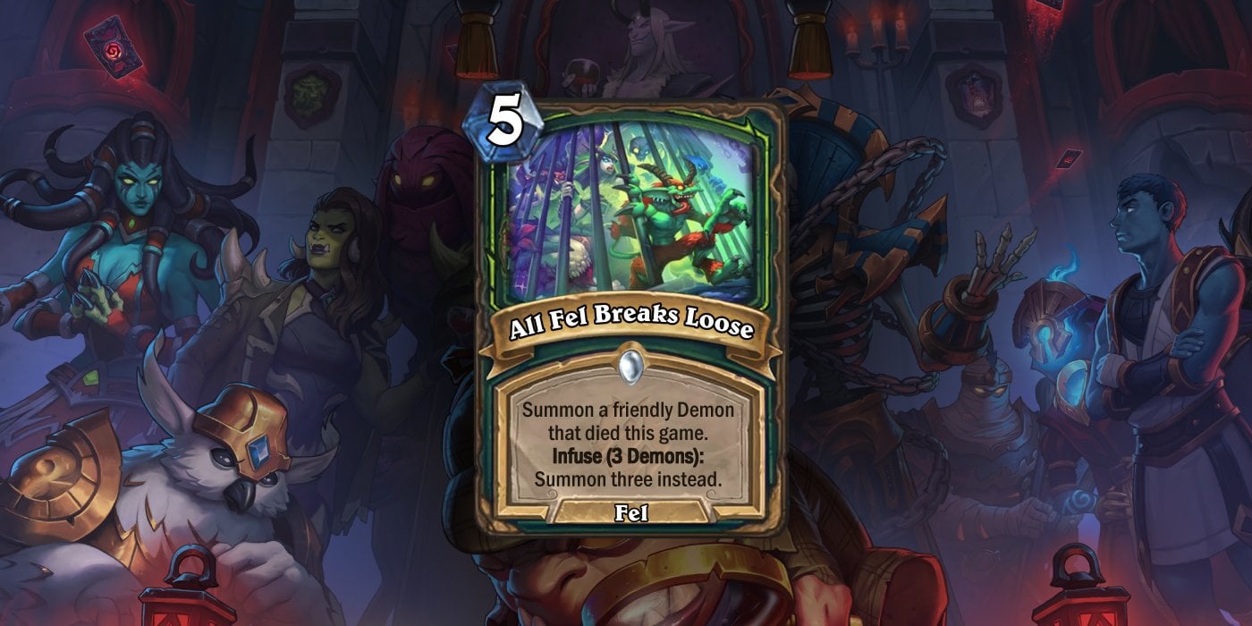 Two New Demon Hunter Cards Revealed for Hearthstone's Maw and Disorder Mini-Set