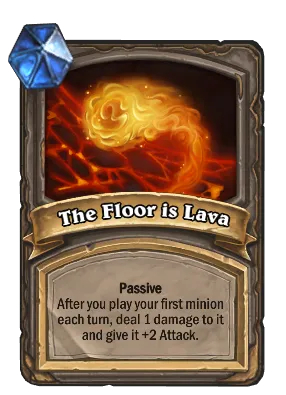 The Floor is Lava Card Image