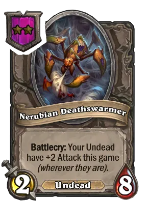 Nerubian Deathswarmer Card Image