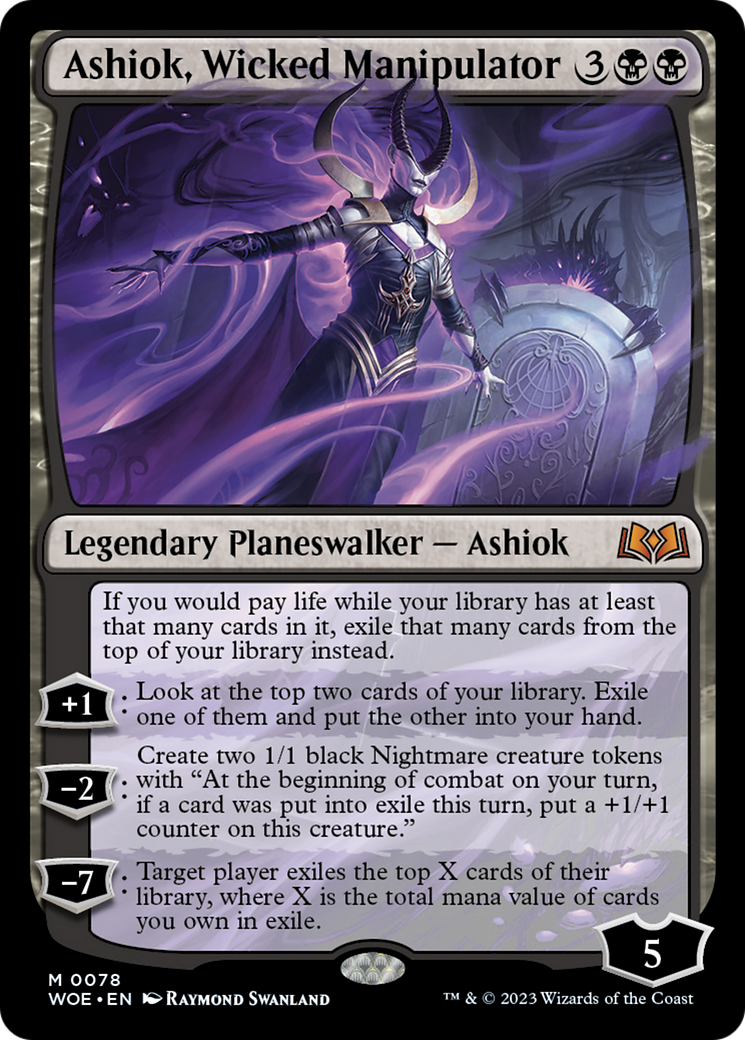 Ashiok, Wicked Manipulator Card Image