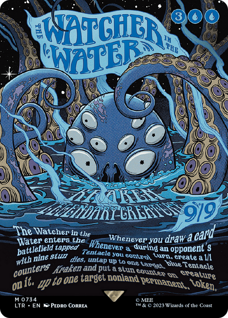 The Watcher in the Water Card Image