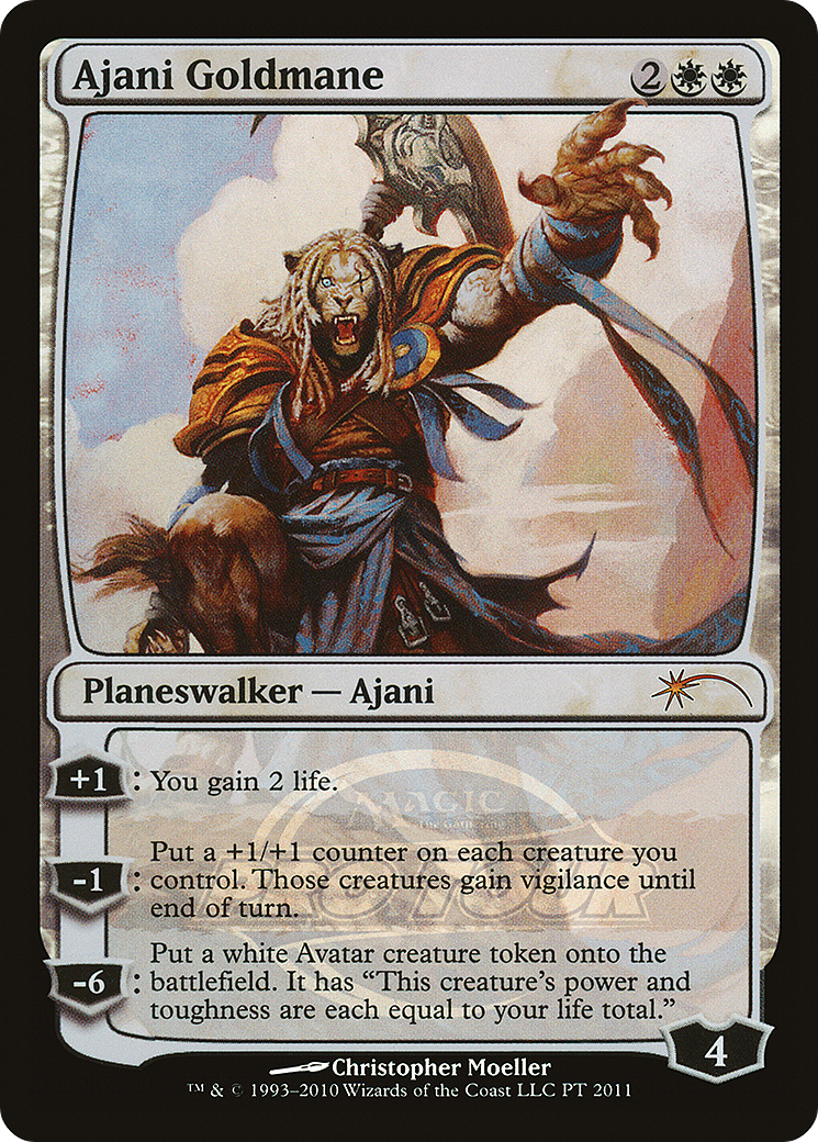 Ajani Goldmane Card Image