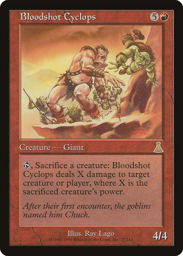 Bloodshot Cyclops Card Image