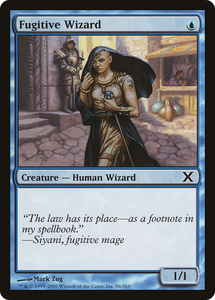 Fugitive Wizard Card Image