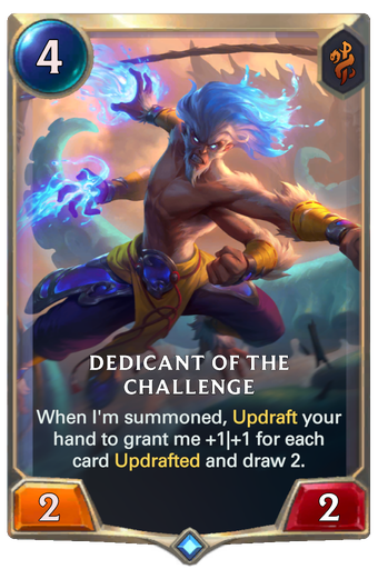 Dedicant of the Challenge Card Image