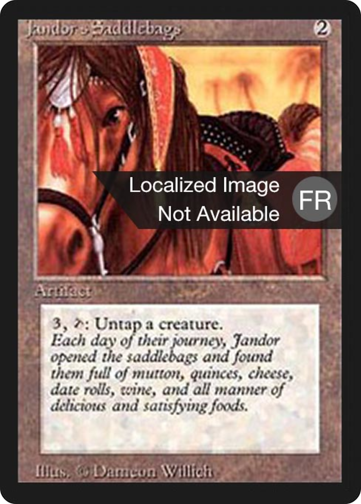 Jandor's Saddlebags Card Image