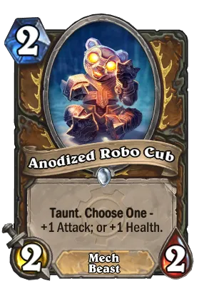 Anodized Robo Cub Card Image