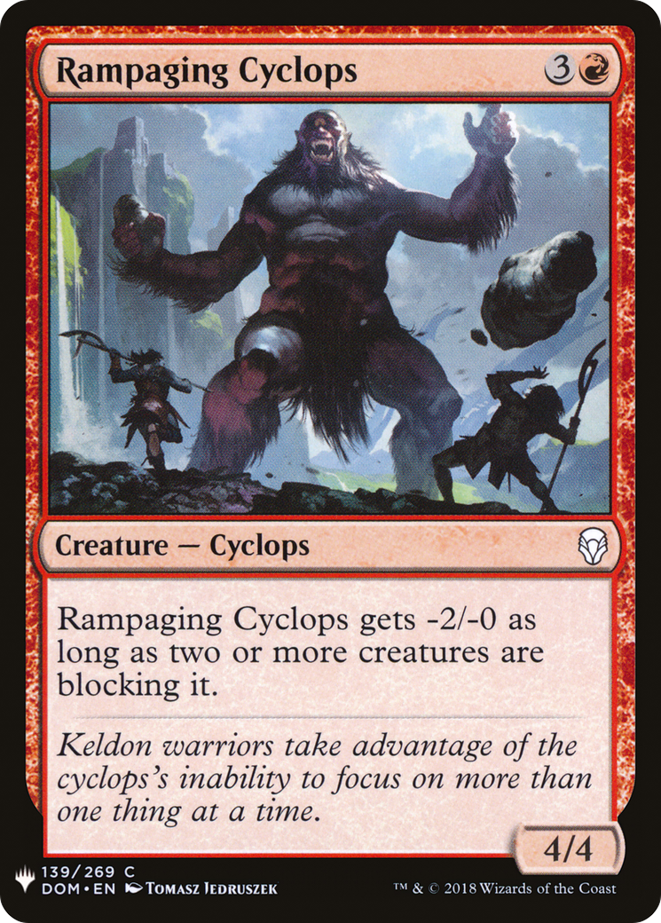 Rampaging Cyclops Card Image