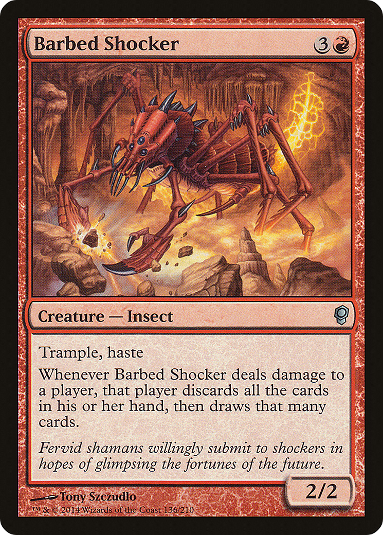 Barbed Shocker Card Image