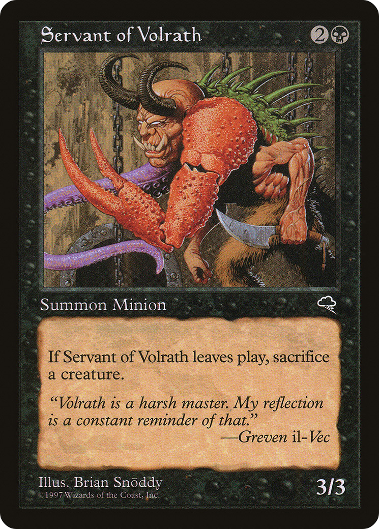 Servant of Volrath Card Image