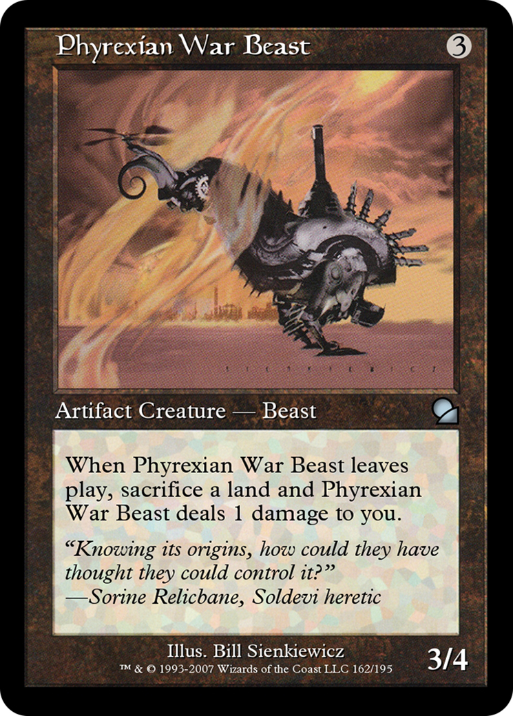Phyrexian War Beast Card Image