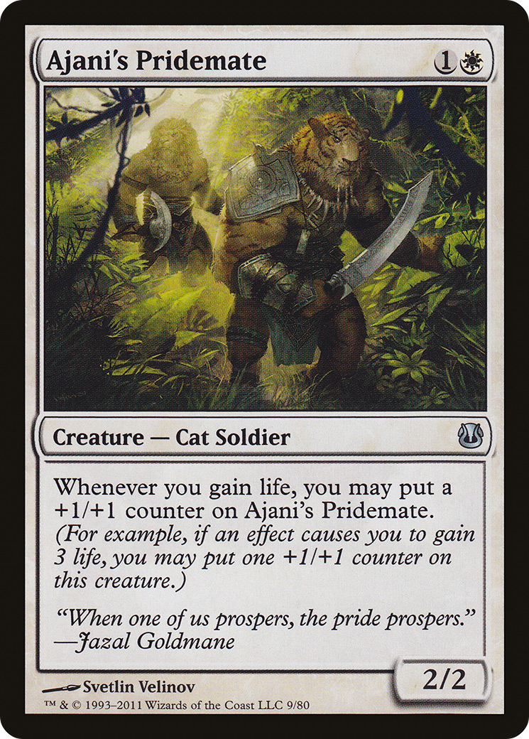 Ajani's Pridemate Card Image