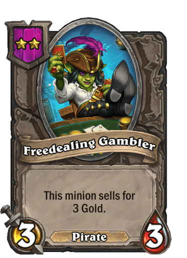 Freedealing Gambler Card Image