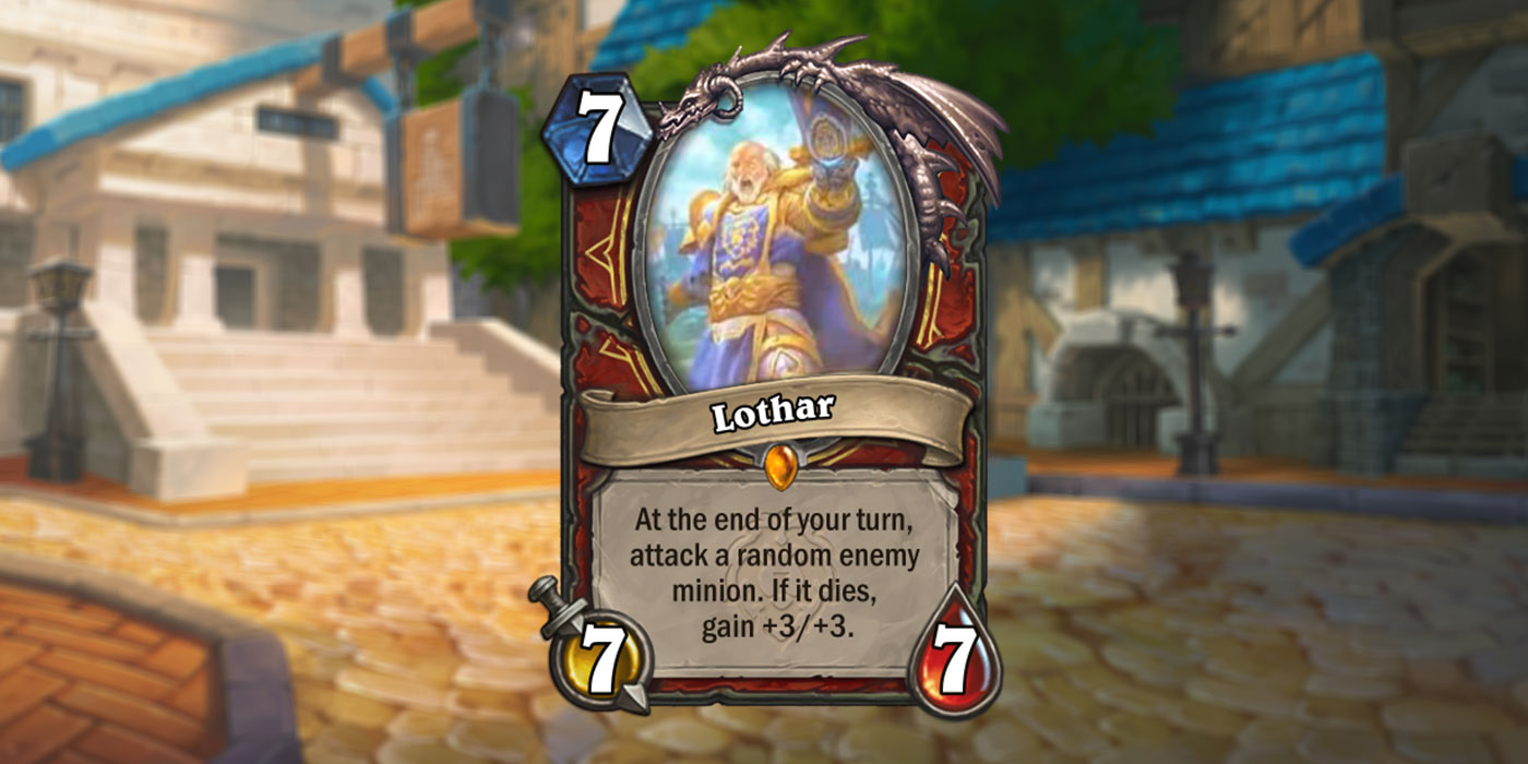 Did Kranich's Hearthstone Reveal Get Leaked in a Blizzard Advertisement? Lothar is a New Warrior Card