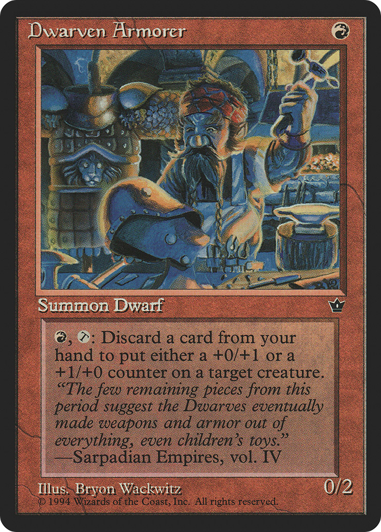 Dwarven Armorer Card Image