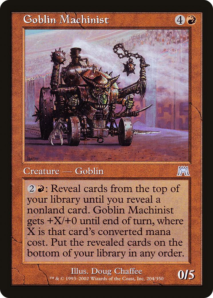 Goblin Machinist Card Image