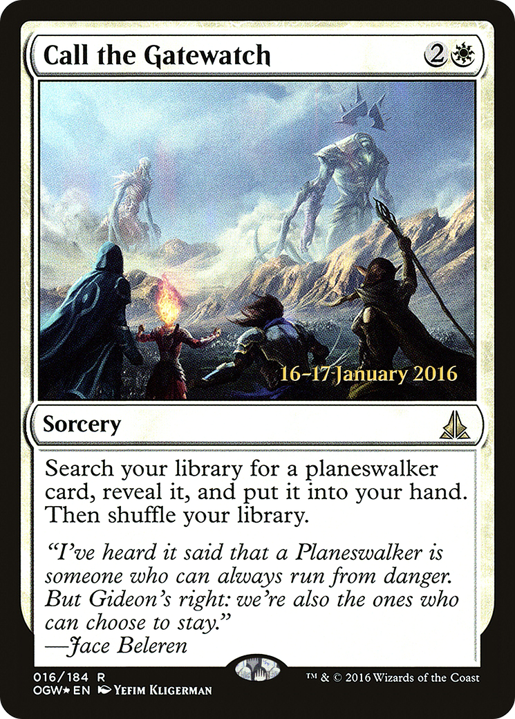 Call the Gatewatch Card Image