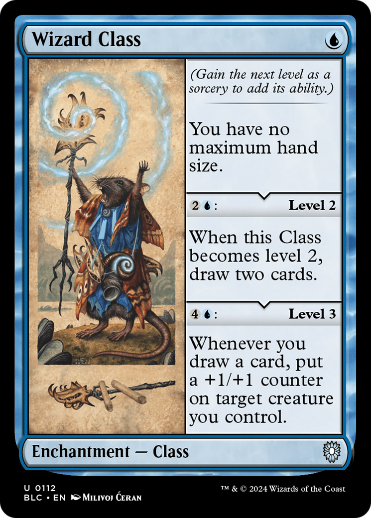 Wizard Class Card Image