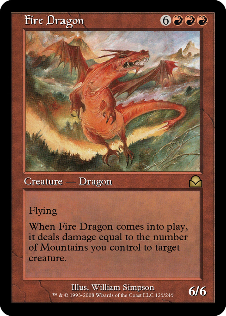 Fire Dragon Card Image