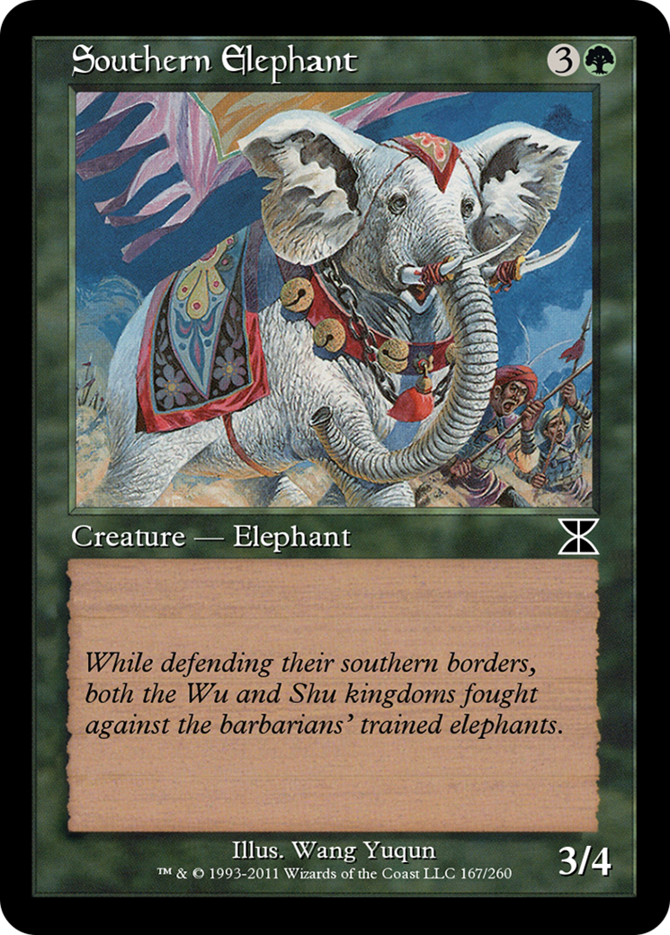 Southern Elephant Card Image