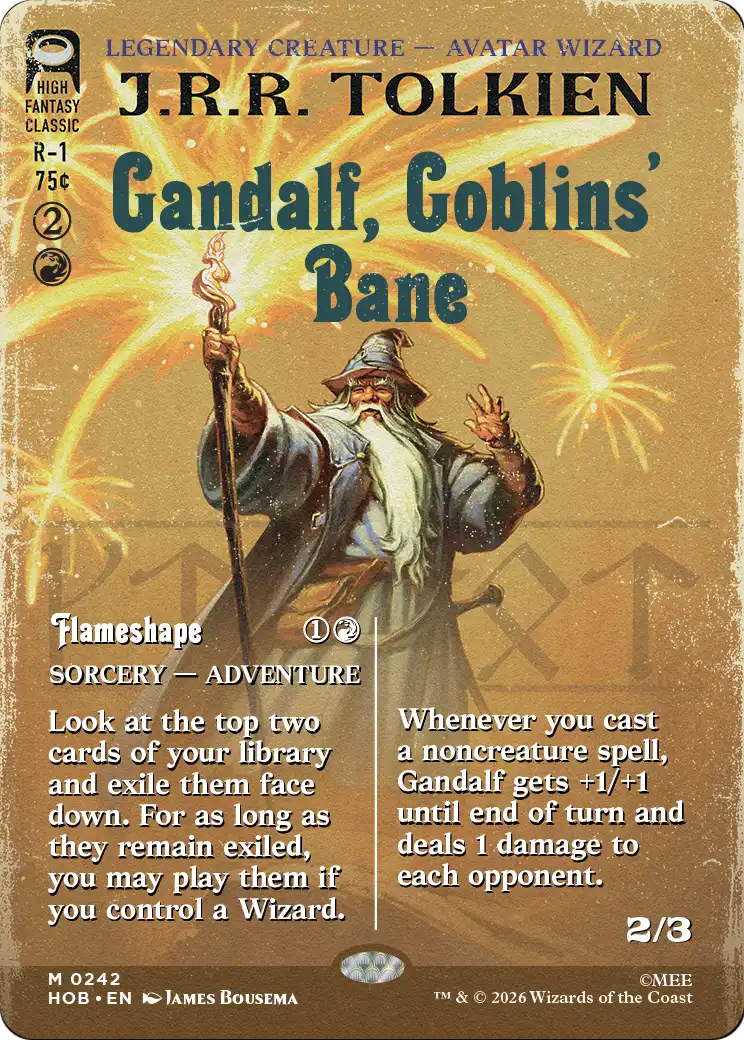 Flameshape Magic: The Gathering card