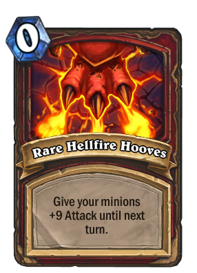 Rare Hellfire Hooves Card Image