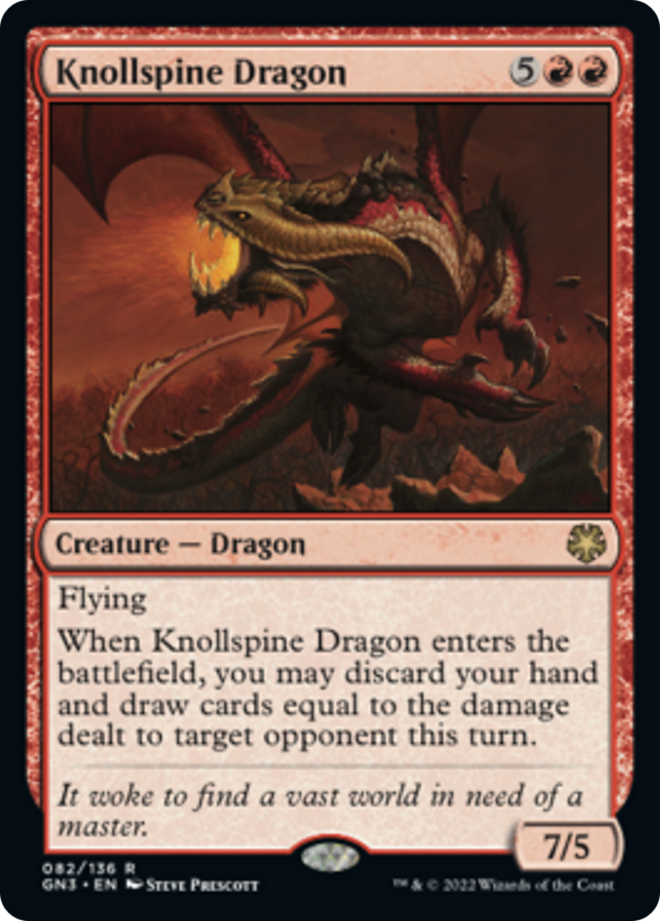 Knollspine Dragon Card Image