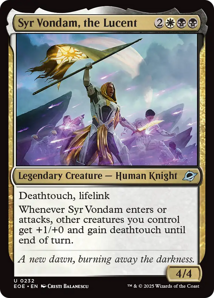 Syr Vondam, the Lucent Card Image