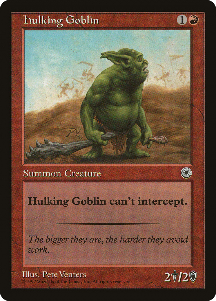 Hulking Goblin Card Image