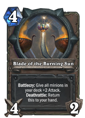Blade of the Burning Sun Card Image