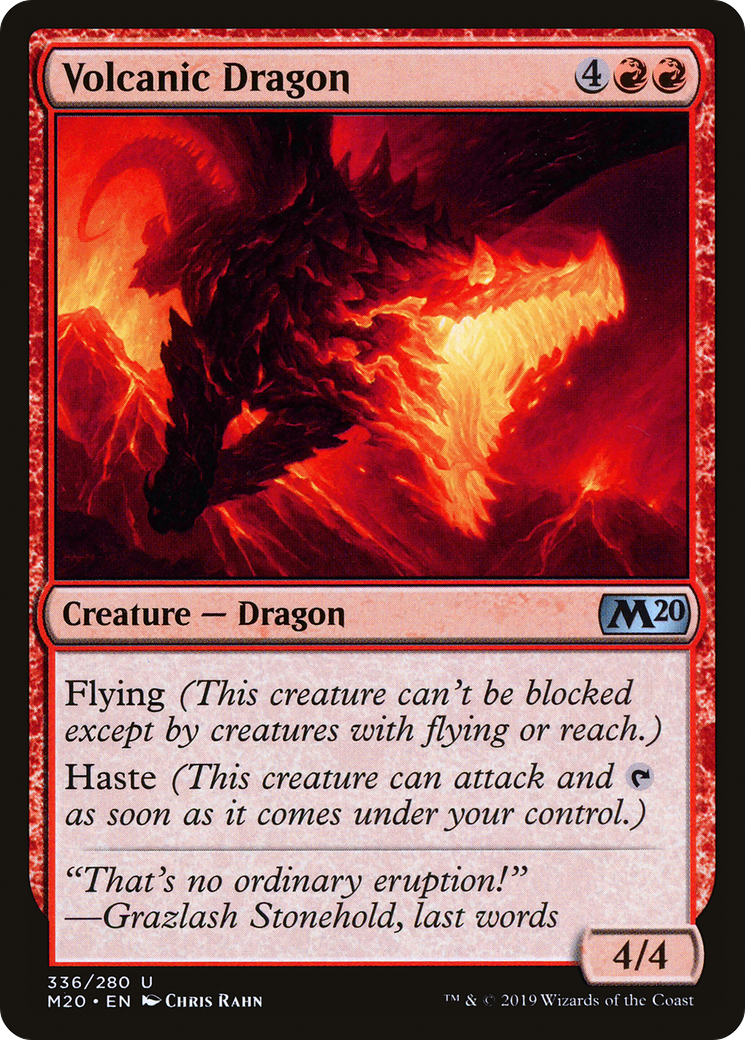 Volcanic Dragon Card Image