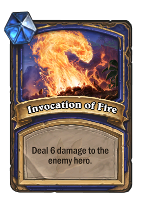 Invocation of Fire Card Image