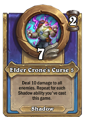 Elder Crone's Curse 5 Card Image