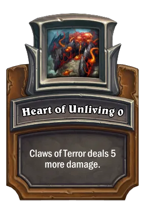 Heart of Unliving {0} Card Image