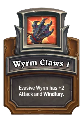 Wyrm Claws 1 Card Image