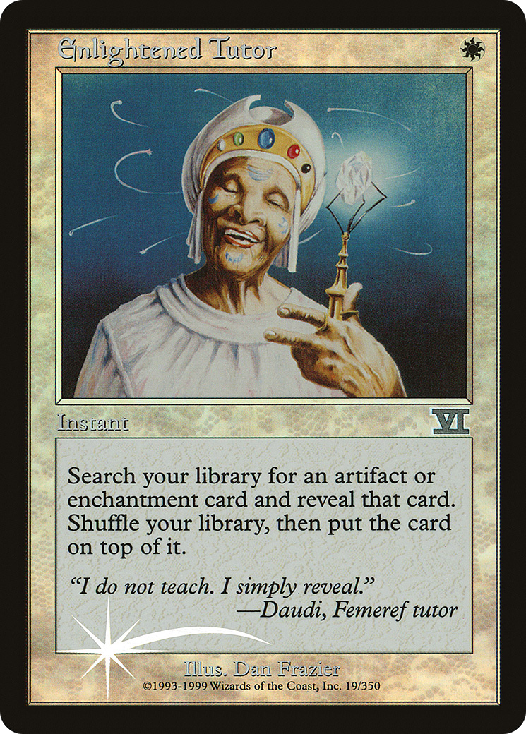 Enlightened Tutor Card Image