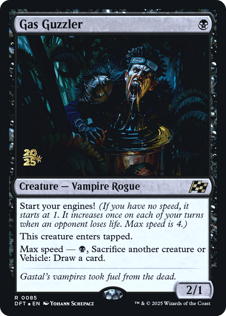 Gas Guzzler Card Image