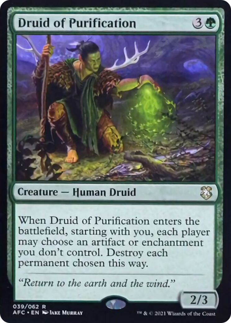 Druid of Purification Card Image