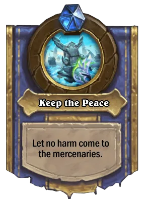 Keep the Peace Card Image