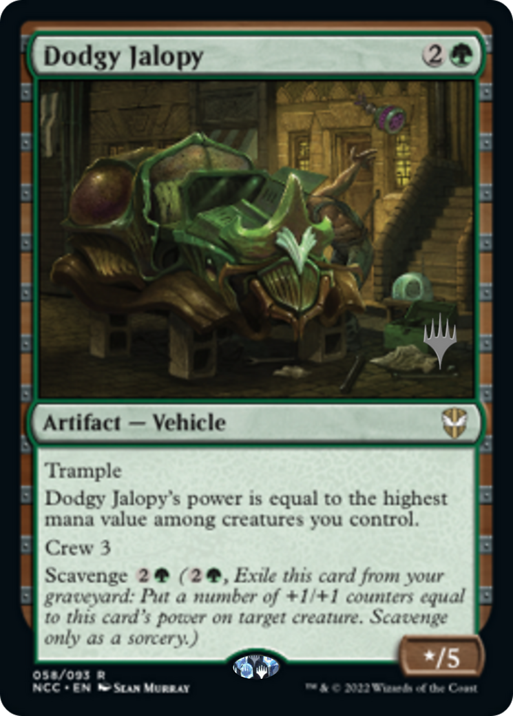 Dodgy Jalopy Card Image