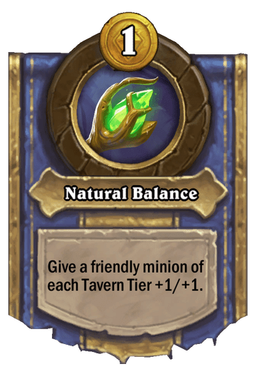 Natural Balance Card Image